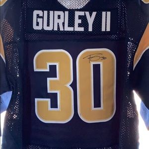 Todd Gurley autographed jersey